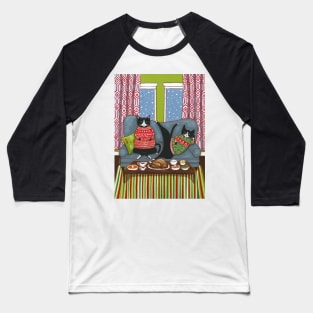 Holiday Couch Potatoes Baseball T-Shirt